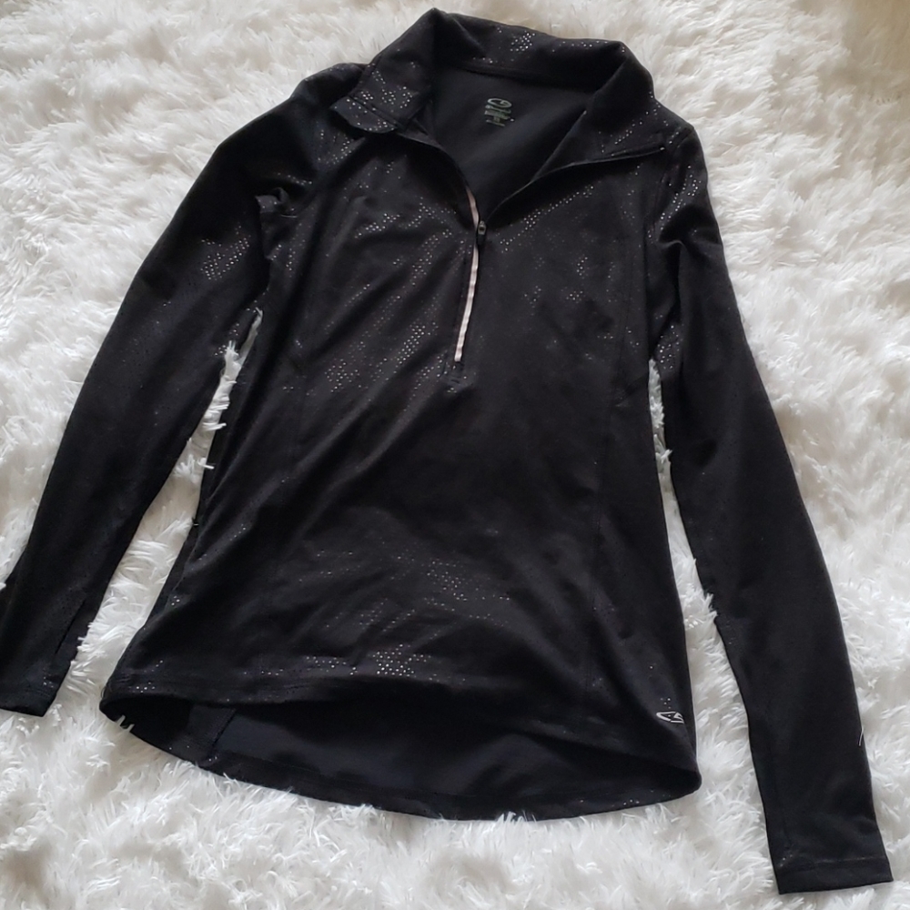 💕2 for $6 1/4 Zip workout top